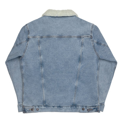 Logo Sherpa-Lined Denim Jacket