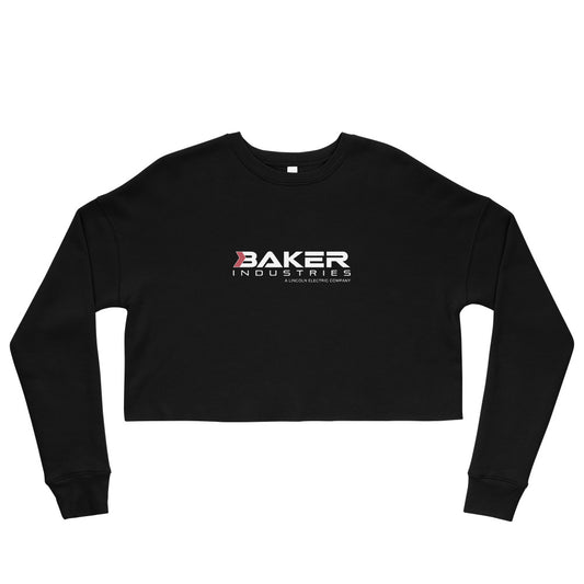 Logo Cropped Crewneck Sweatshirt